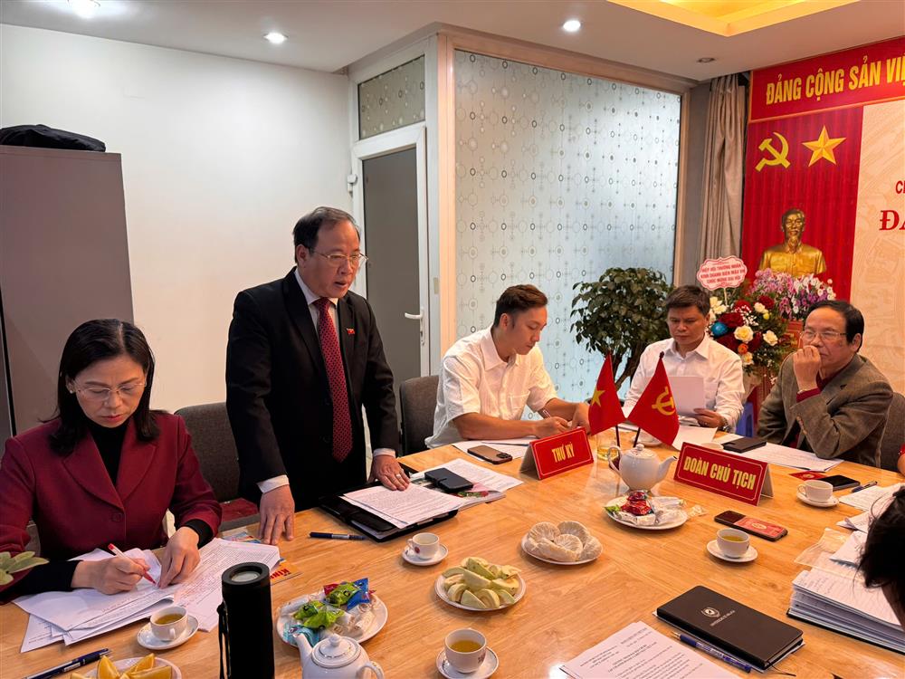 Đại hội Chi bộ Tạp chí Kinh doanh và Biên mậu Việt Nam nhiệm kỳ 2025-2027